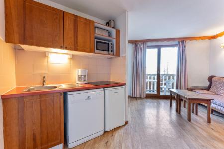 Vakantie in de bergen Appartement 2 kabine kamers 8 personen (MZ2210) - Résidence les Hauts de Préclaux I - Les Orres - Woonkamer