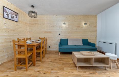 Vakantie in de bergen Appartement 2 kamers slaapnis 6 personen (MBC201) - Résidence les Hauts de Préclaux I - Les Orres - Woonkamer