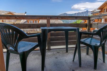 Vacances en montagne Appartement 2 pièces cabine 6 personnes (MBB314) - Résidence les Hauts de Préclaux I - Les Orres - Balcon