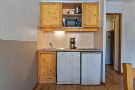 Vakantie in de bergen Studio bergnis 6 personen (MBC603) - Résidence les Hauts de Préclaux I - Les Orres - Keuken
