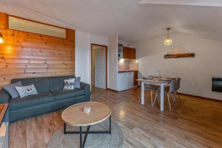 Vakantie in de bergen Studio cabine 4 personen (MZ2302) - Résidence les Hauts de Préclaux I - Les Orres - Woonkamer