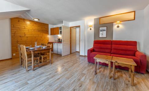 Vakantie in de bergen Studio cabine 4 personen (MZ2314) - Résidence les Hauts de Préclaux I - Les Orres - Woonkamer