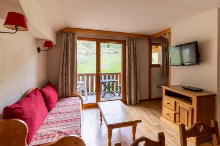 Holiday in mountain resort 2 room apartment sleeping corner 6 people (MBC705) - Résidence les Hauts de Préclaux II - Les Orres - Living room