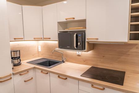 Wakacje w górach Apartament 2 pokojowy z alkową 6 osób (MBC608) - Résidence les Hauts de Préclaux II - Les Orres - Kuchnia