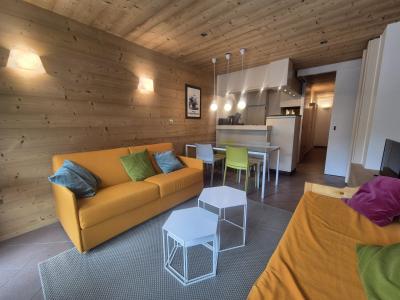 Urlaub in den Bergen 2-Zimmer-Berghütte für 4 Personen (21) - Résidence les Hauts du Val Claret B2 - Tignes - Wohnzimmer