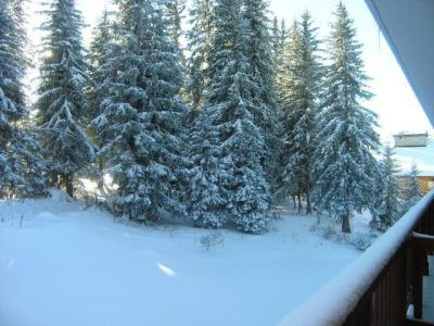 Urlaub in den Bergen 3-Zimmer-Appartment für 6 Personen (013) - Résidence les Hivernelles - Méribel - Terrasse