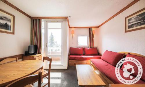 Аренда на лыжном курорте Квартира студия для 4 чел. (Confort 20m²-1) - Résidence les Horizons d'Huez - Maeva Home - Alpe d'Huez - летом под открытым небом