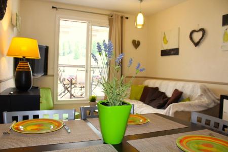 Vakantie in de bergen Appartement 2 kamers 4 personen (IS0304X) - Résidence les Issarts  - Superdévoluy - Woonkamer