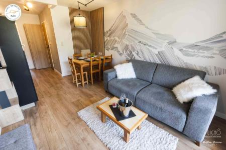 Vakantie in de bergen Appartement 2 kamers 4 personen (IS0605X) - Résidence les Issarts  - Superdévoluy - Woonkamer