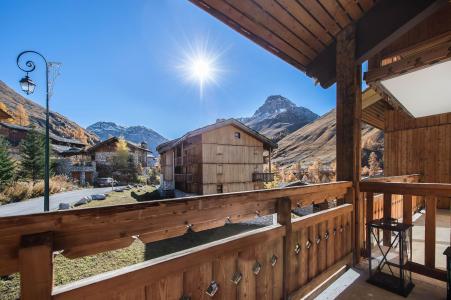 Urlaub in den Bergen 4 Zimmer Maisonettewohnung für 6 Personen (245) - Résidence les Jardins Alpins - Val d'Isère - Terrasse