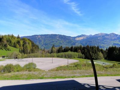 Vacaciones en montaña Apartamento 2 piezas para 4 personas (A04) - Résidence les Jardins Alpins - Morillon - Balcón