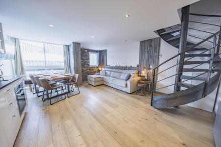 Vacances en montagne Appartement triplex 4 pièces 6 personnes (716) - Résidence les Lauzières - Val Thorens - Séjour