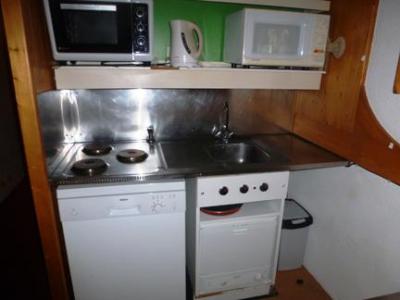 Vacances en montagne Studio coin montagne 5 personnes (1604) - Résidence les Lauzières - Les Arcs - Kitchenette