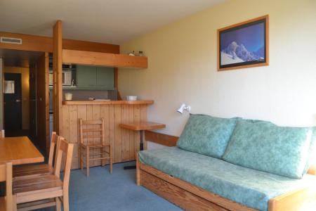 Holiday in mountain resort Studio sleeping corner 5 people (1256) - Résidence les Lauzières - Les Arcs - Living room