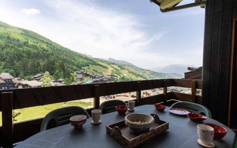 Vacaciones en montaña Apartamento dúplex 4 piezas 8 personas (G266) - Résidence les Marches - Valmorel - Terraza