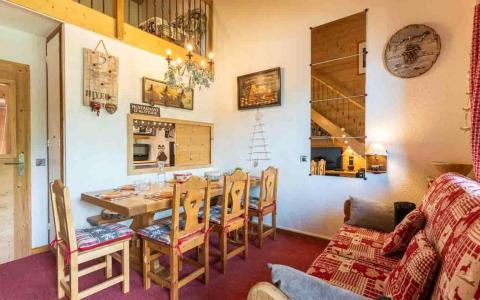 Vakantie in de bergen Appartement duplex 4 kamers 8 personen (G266) - Résidence les Marches - Valmorel - Woonkamer