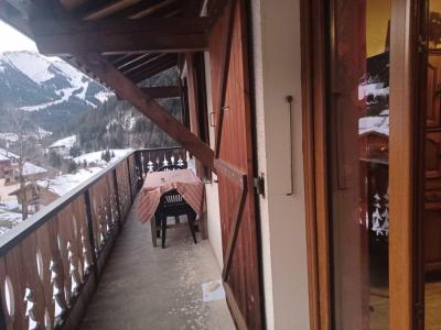 Urlaub in den Bergen 2-Zimmer-Appartment für 6 Personen (002) - Résidence les Marguerites - Châtel - Balkon