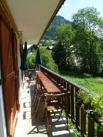 Vacanze in montagna Appartamento 3 stanze con alcova per 6 persone (MAR001) - Résidence les Marguerites - Châtel - Balcone
