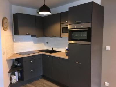 Wakacje w górach Apartament 2 pokojowy z alkową 8 osób (E3) - Résidence les Marmottes - Gourette - Aneks kuchenny