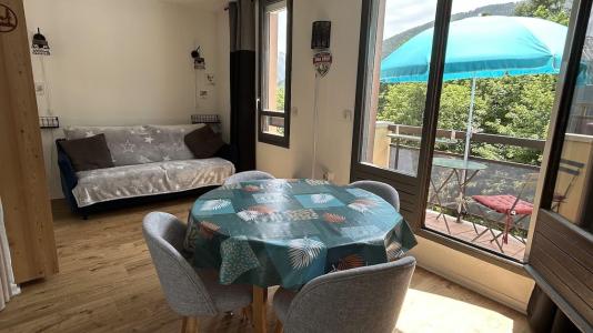 Vakantie in de bergen Studio 4 personen (707) - Résidence les Marmottes Bleues - Pra Loup - Woonkamer