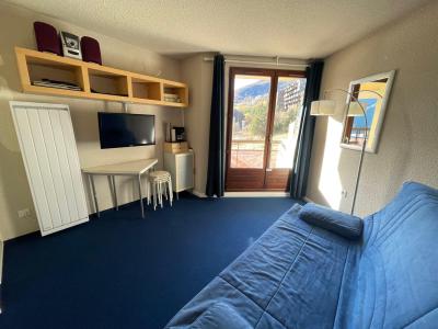 Holiday in mountain resort Studio sleeping corner 4 people (405) - Résidence les Marmottes Bleues - Pra Loup - Living room