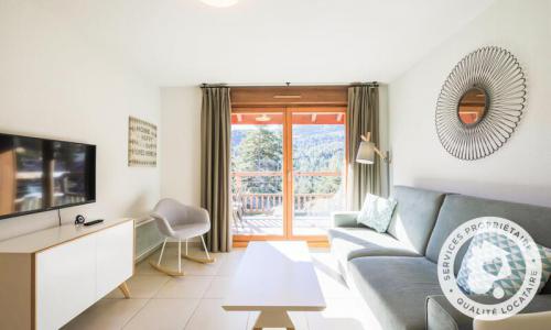 Vacaciones en montaña Apartamento 2 piezas para 4 personas (Sélection 35m²-2) - Résidence les Mélèzes - MH - La Joue du Loup - Verano