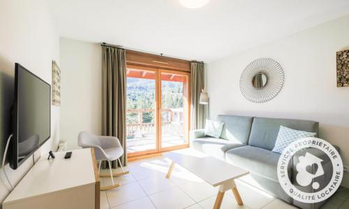 Vacaciones en montaña Apartamento 2 piezas para 4 personas (Sélection 35m²-2) - Résidence les Mélèzes - MH - La Joue du Loup - Verano