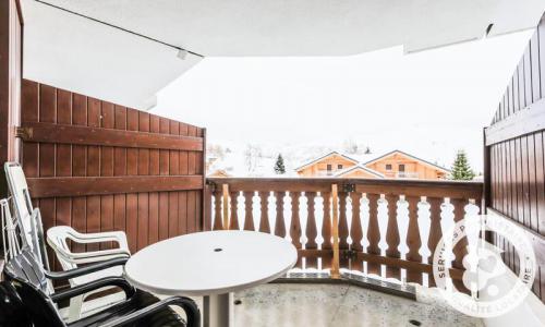 Vacaciones en montaña Apartamento 2 piezas para 6 personas (Sélection 36m²-2) - Résidence les Mélèzes - MH - Alpe d'Huez - Balcón