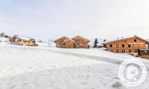 Wakacje w górach Apartament 2 pokojowy 4 osób (Sélection 22m²) - Résidence les Mélèzes - MH - Alpe d'Huez - Na zewnątrz latem