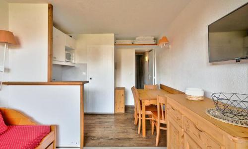 Vakantie in de bergen Appartement 2 kamers 4 personen (Sélection 22m²) - Résidence les Mélèzes - MH - Alpe d'Huez - Woonkamer