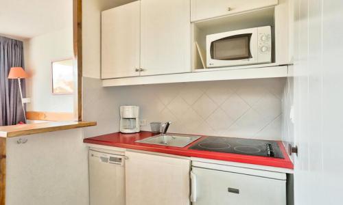 Vacaciones en montaña Apartamento 2 piezas para 4 personas (Sélection 22m²) - Résidence les Mélèzes - MH - Alpe d'Huez - Kitchenette