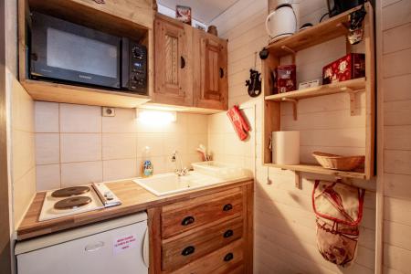 Vacances en montagne Studio coin montagne 3 personnes (2102) - Résidence les Mélèzets 2 - Valfréjus - Kitchenette