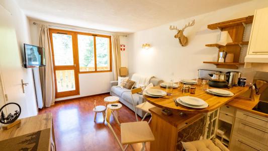 Holiday in mountain resort Studio cabin 5 people (1-337) - Résidence les Mélezets - Valfréjus - Living room
