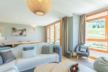 Urlaub in den Bergen 4-Zimmer-Appartment für 6 Personen (515) - Résidence les Monarques - Les Arcs - Wohnzimmer