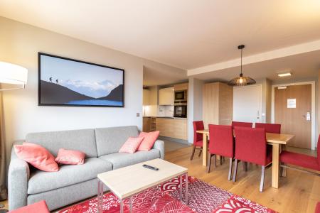 Urlaub in den Bergen 4-Zimmer-Appartment für 6 Personen (602) - Résidence les Monarques - Les Arcs - Kleines Wohnzimmer