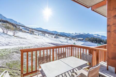 Urlaub in den Bergen 4-Zimmer-Appartment für 6 Personen (717) - Résidence les Monarques - Les Arcs - Terrasse