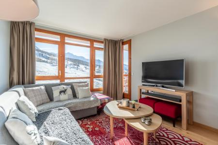 Urlaub in den Bergen 4-Zimmer-Appartment für 6 Personen (717) - Résidence les Monarques - Les Arcs - Wohnzimmer