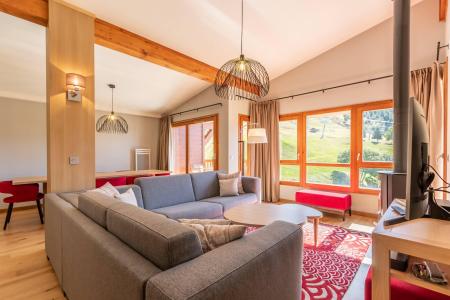 Urlaub in den Bergen 5-Zimmer-Appartment für 8 Personen (1003) - Résidence les Monarques - Les Arcs - Wohnzimmer