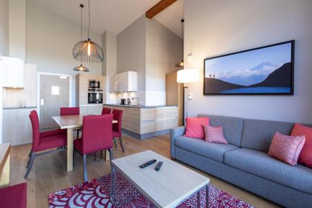 Vacanze in montagna Appartamento 4 stanze per 6 persone (702) - Résidence les Monarques - Les Arcs - Divano