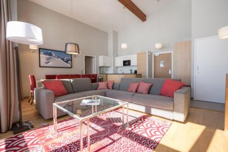 Vacances en montagne Appartement 5 pièces 6-8 personnes (501) - Résidence les Monarques - Les Arcs - Séjour