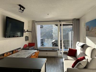 Vakantie in de bergen Studio bergnis 4 personen (85) - Résidence les Moutières B1 - Tignes - Woonkamer