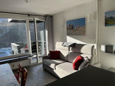 Vakantie in de bergen Studio bergnis 4 personen (85) - Résidence les Moutières B1 - Tignes - Woonkamer