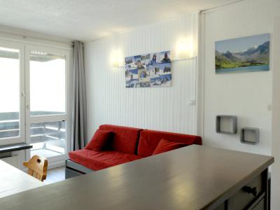 Holiday in mountain resort Studio sleeping corner 4 people (85) - Résidence les Moutières B1 - Tignes - Living room