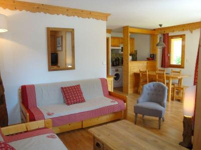 Urlaub in den Bergen 3-Zimmer-Holzhütte für 6 Personen (2) - Résidence les Murgers - Pralognan-la-Vanoise - Wohnzimmer