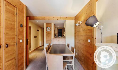 Vacances en montagne Appartement 3 pièces 7 personnes (Prestige 50m²-6) - Résidence les Néreïdes - Maeva Home - La Plagne - Table