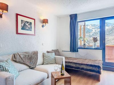Holiday in mountain resort 1 room apartment 3 people (13) - Résidence Les Olympiades - Val Thorens - Living area
