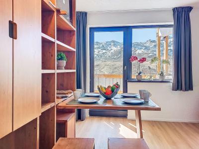 Urlaub in den Bergen Résidence Les Olympiades - Val Thorens - Kleines Wohnzimmer