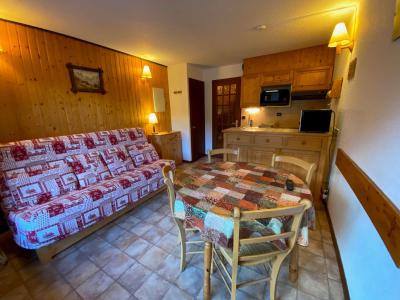 Vacanze in montagna Studio con alcova per 4 persone (9) - Résidence les Parasses - Le Grand Bornand - Soggiorno