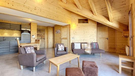 Vacaciones en montaña Apartamento 4 piezas para 6 personas (503) - Résidence les Pierres Blanches - La Toussuire - Estancia