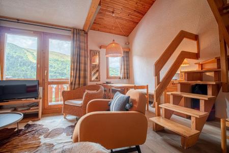 Vacaciones en montaña Apartamento 3 piezas para 7 personas (055) - Résidence les Pierres Plates - Valmorel - Estancia